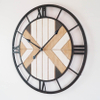 Iron Art MDF Combine Decorated Wall Clock Living Room Sale