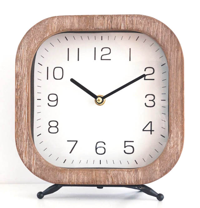 Square Modern Simple Table Clock