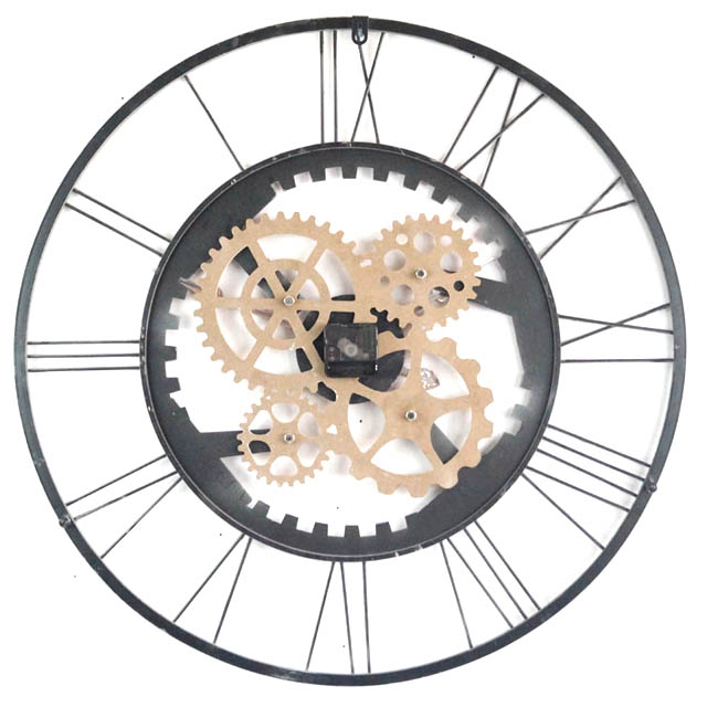 Gear Style Clock Decoration Multi Design Cheap Price 