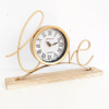 Romantic LOVE Style Decorated Table Clock