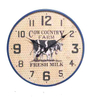 Pig Design Cute Clock Printed Words Style Cheap Price 