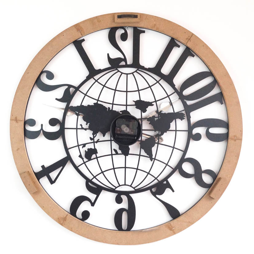 Globe Classic Indoor Decorated Wall Clock